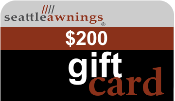Free $200 Saettle Awnings Gift Card