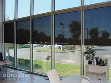 car dealership solar screen Seattle